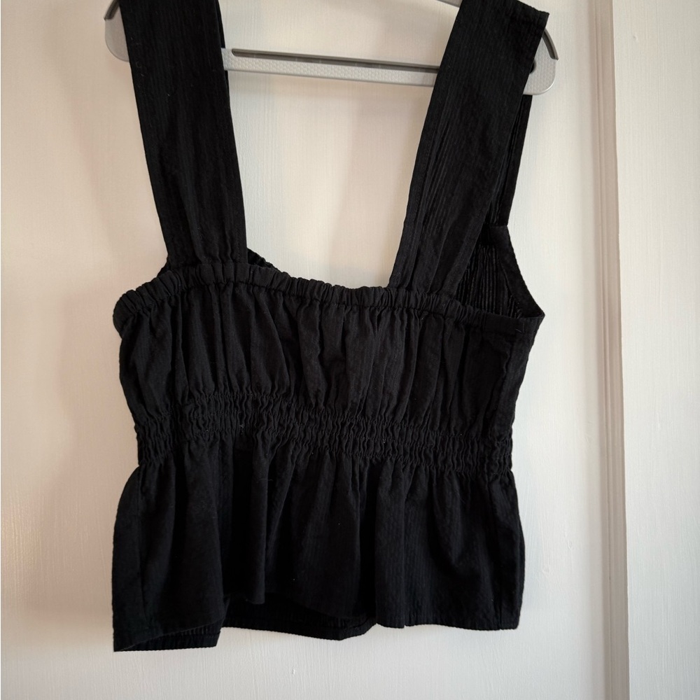 Madewell Black Tank Blouse